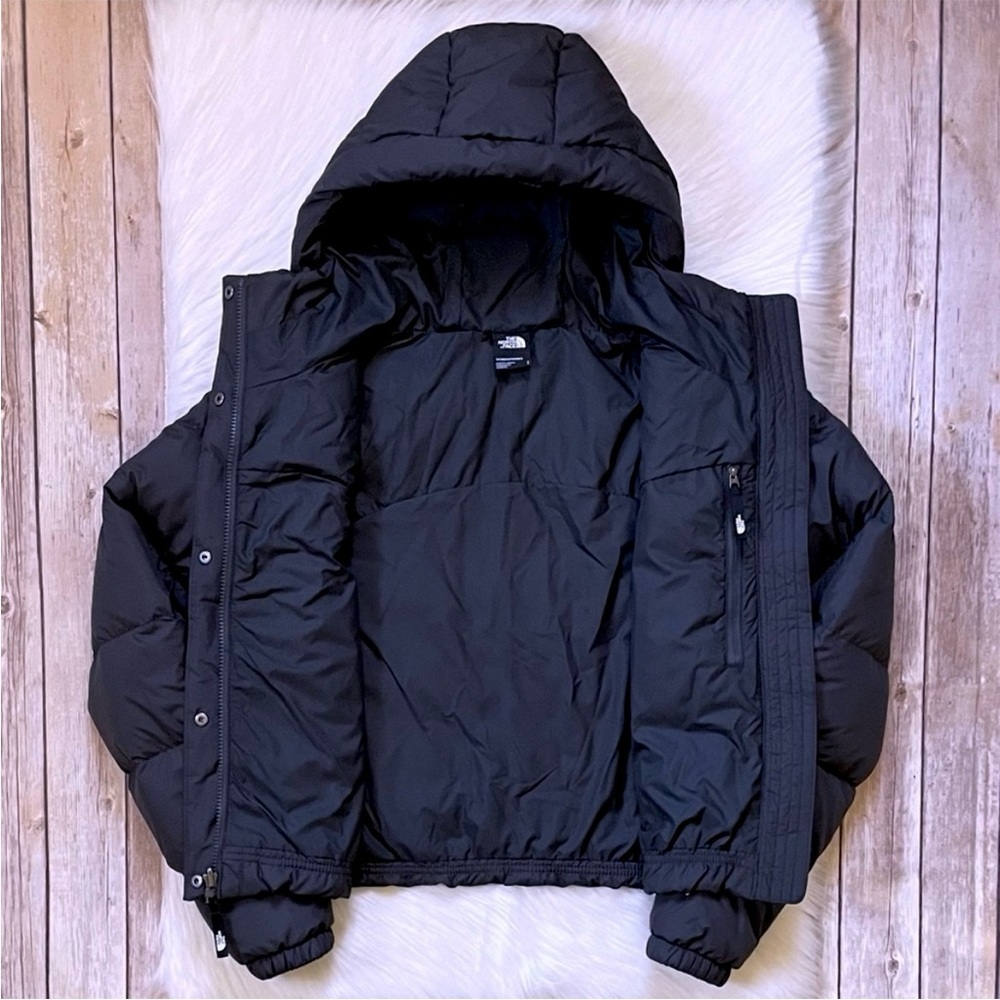 The North Face Women’s Baltic Down Black Puffer Hoodie Jacket - Picture 4 of 8